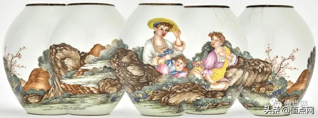 乾隆御制珐琅彩碗拍卖了780万港元,乾隆洋彩观音瓶伦敦拍卖