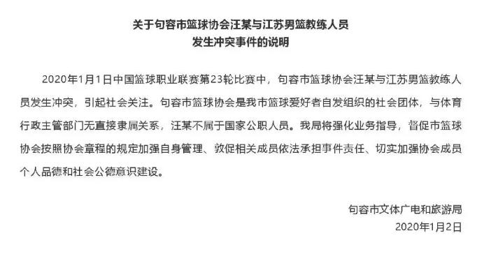 CBA篮协主席对外援竖中指？与江苏主教练打成一团，网友：活久见