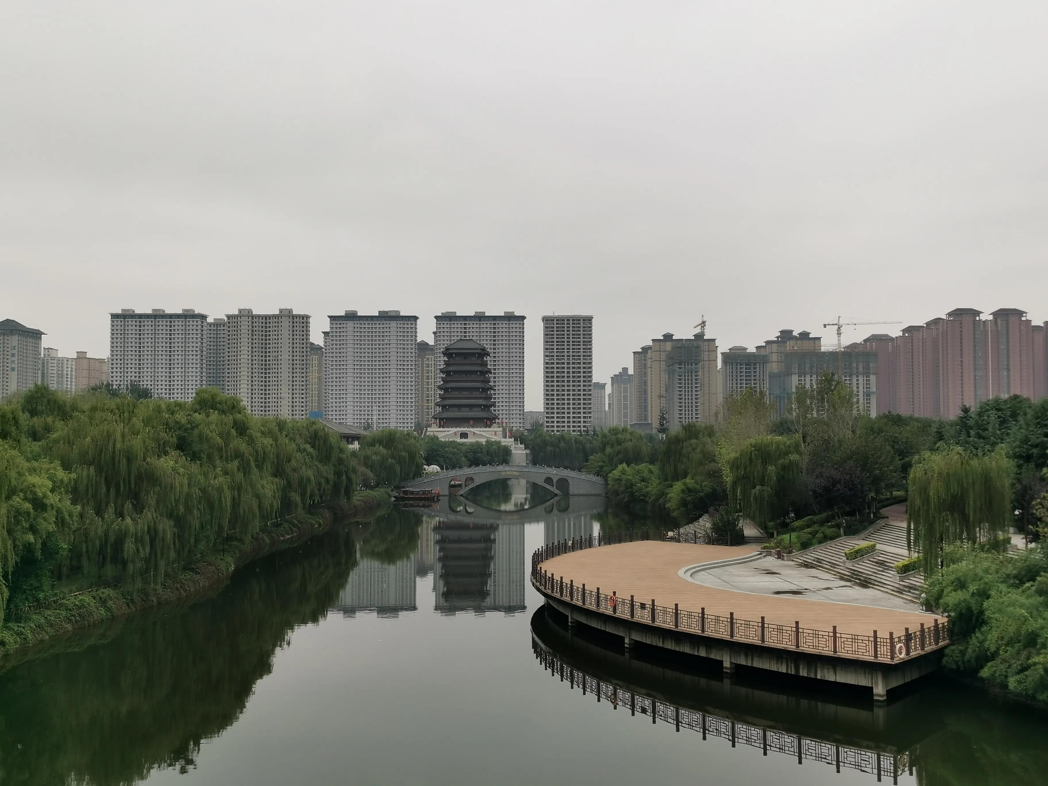 西安汉城湖风景区线路图,西安汉城湖风景区