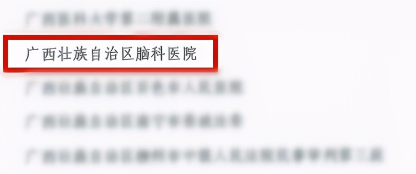 平安医院工作表现突出广西脑科医院获“国字号”荣誉！