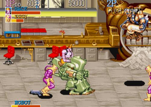 街机游戏被老爹打,街机游戏战胜最强boss