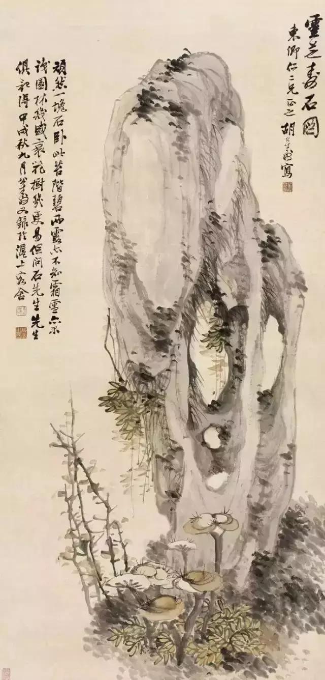 历代中国画中的奇石,中国画奇石作品欣赏