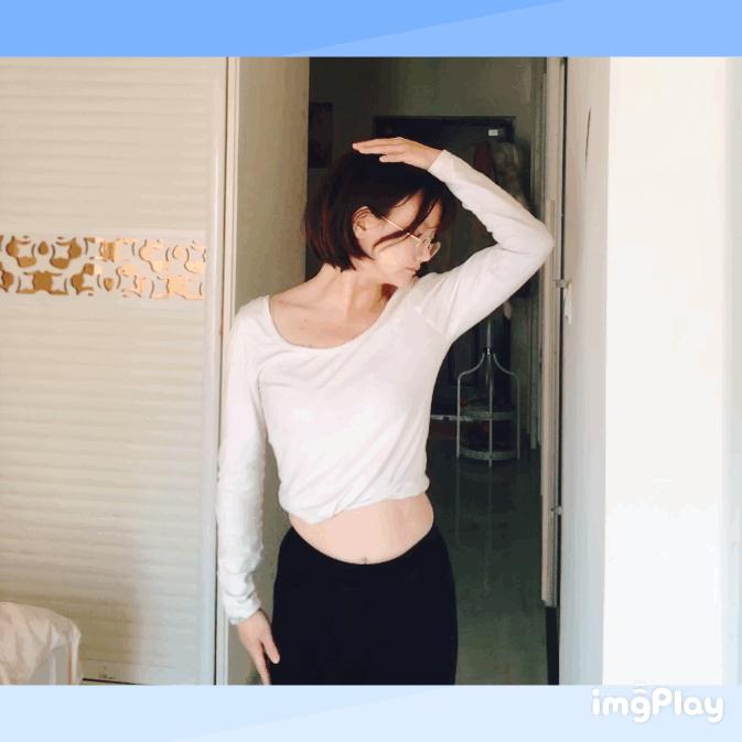 毁气质的高低肩,2招变成天生“衣架子”,练它