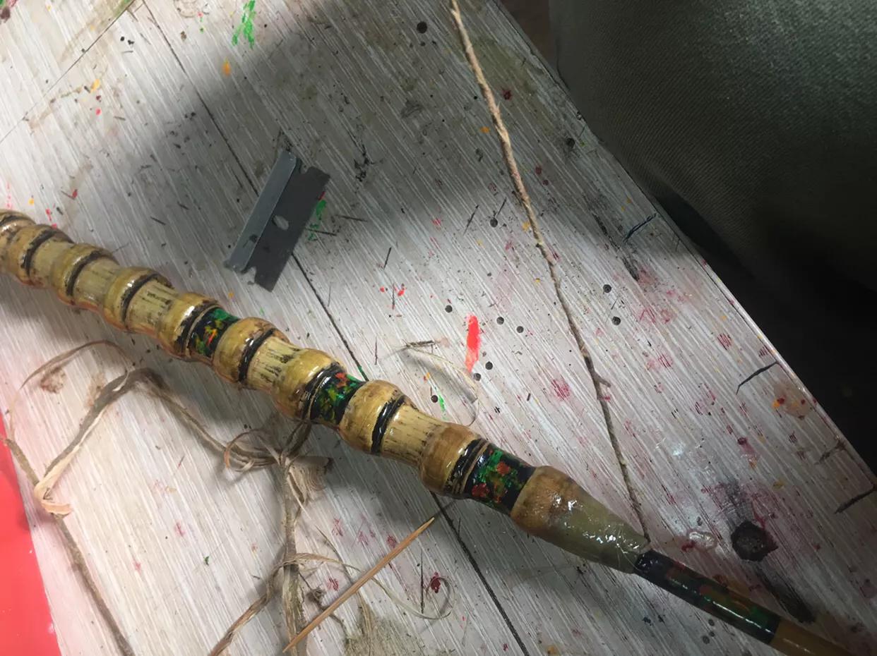 手竿换把怎么换,罗汉竹手竿