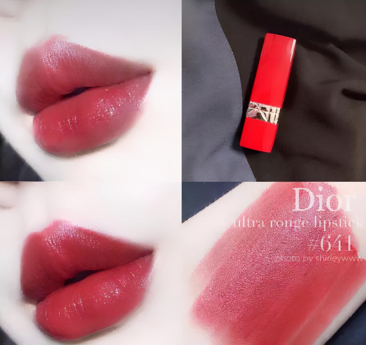 滋润持久适合黄黑皮的哑光口红,滋润口红推荐超闪显白