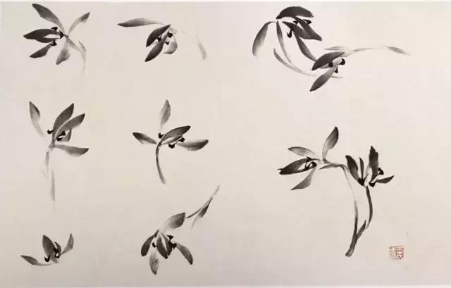 徐湛国画兰花的画法,徐湛国画兰花的画法视频教学