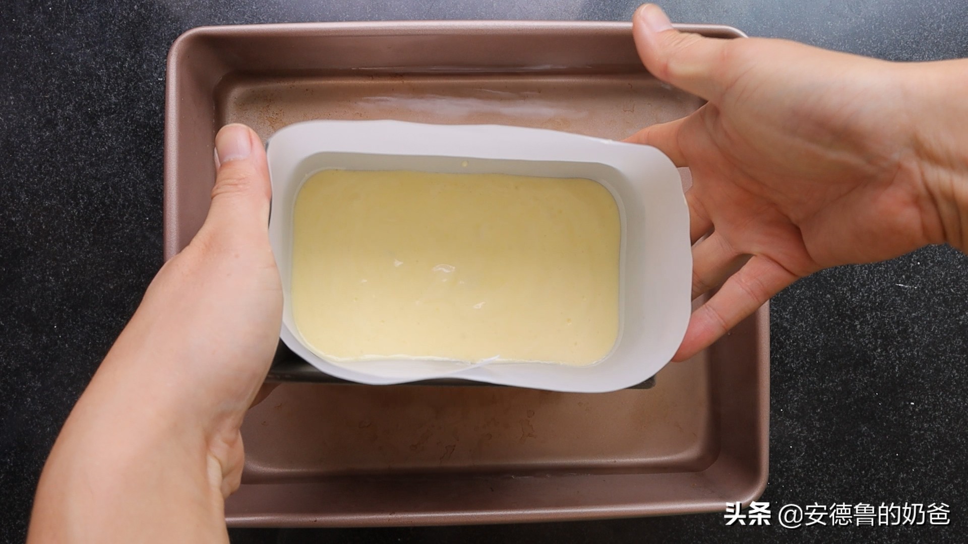 不用奶油也能做的蛋糕,没有奶油做轻乳酪蛋糕