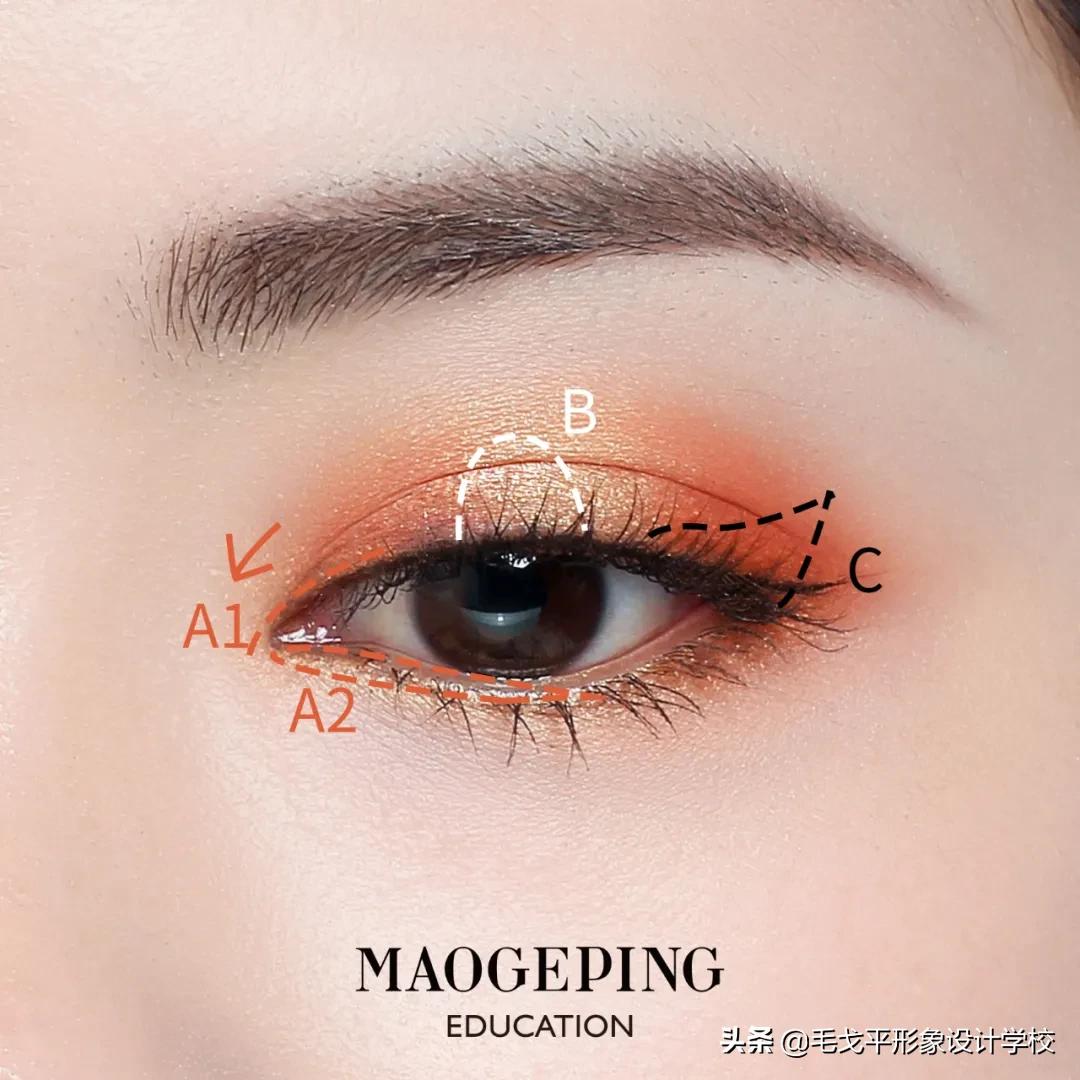 橘朵七色眼影盘33号眼影画法,眼影画法新手淡妆16色眼影盘