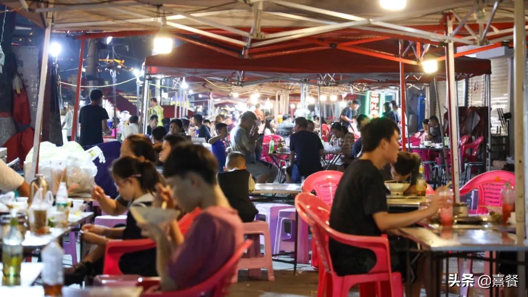 去开封吃kfc,正宗开封夜市