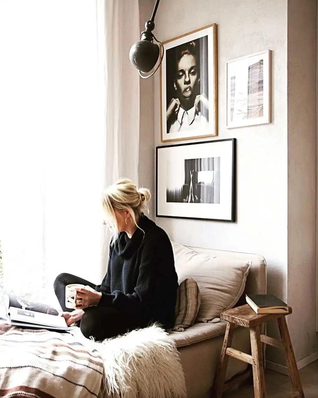 北欧家居博主,北欧网红ins风客厅