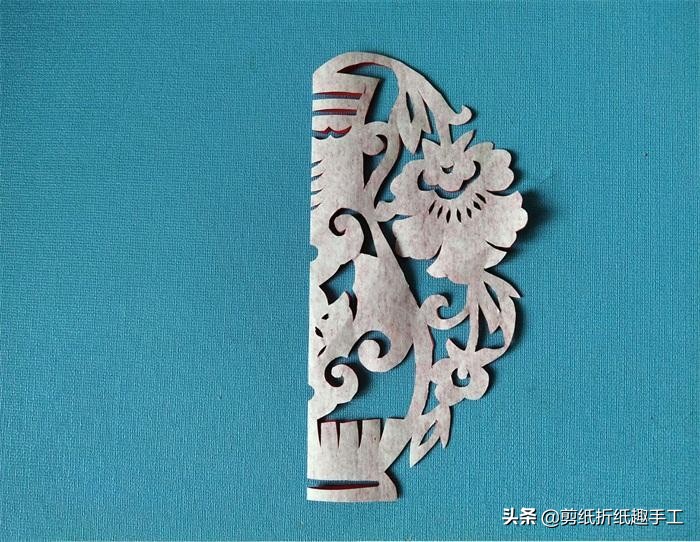 剪纸平安教程,剪纸吉祥教学