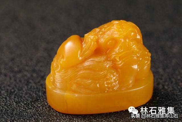 老挝田黄石特点和图片,林石雅集田黄石特点