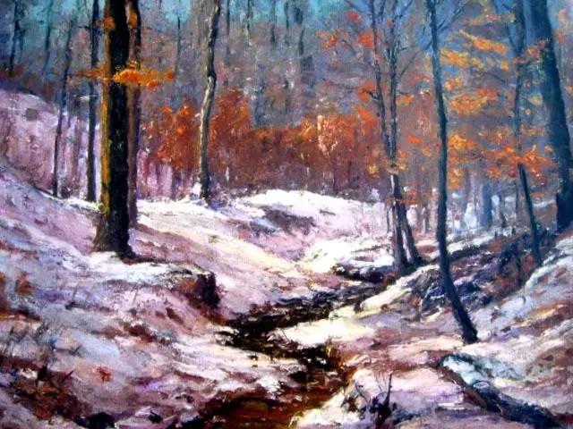 100张油画风景欣赏每一张都是顶配,100张风景油画初学者临摹