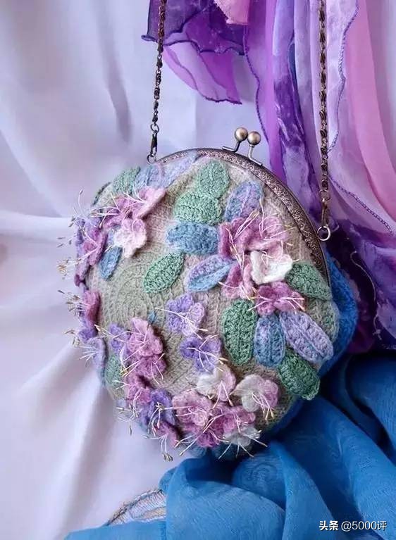 爱尔兰钩花包包,爱尔兰钩花包包图解