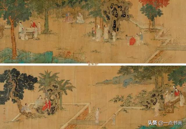 明仇英拍卖60亿的作品,明仇英桃源仙境图临摹