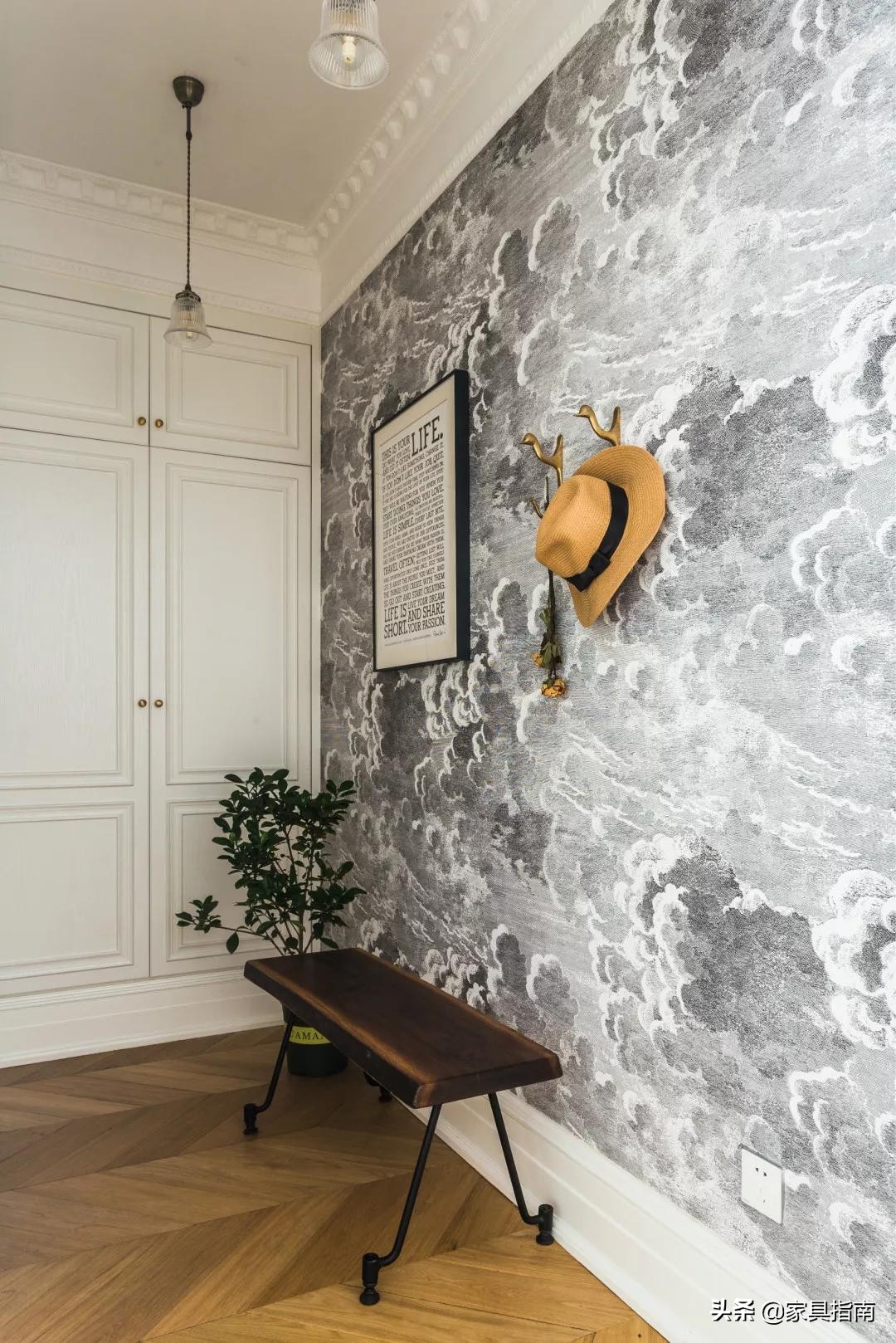 上海宝妈把145㎡四室打造成复古殿堂,成为家居行业的热搜榜