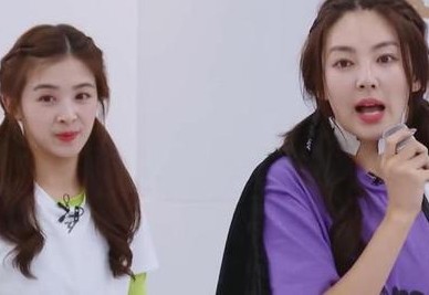 张雨绮张含韵乘风破浪第四次公演,张含韵单独比赛夺冠视频