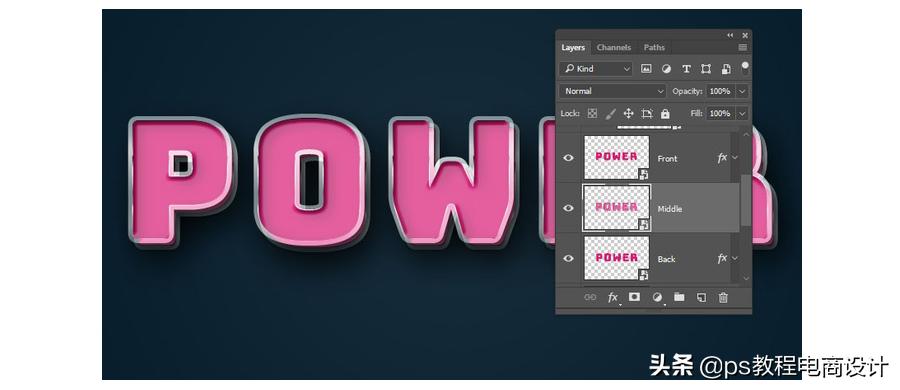 ps发光字体,ps内发光效果怎么做