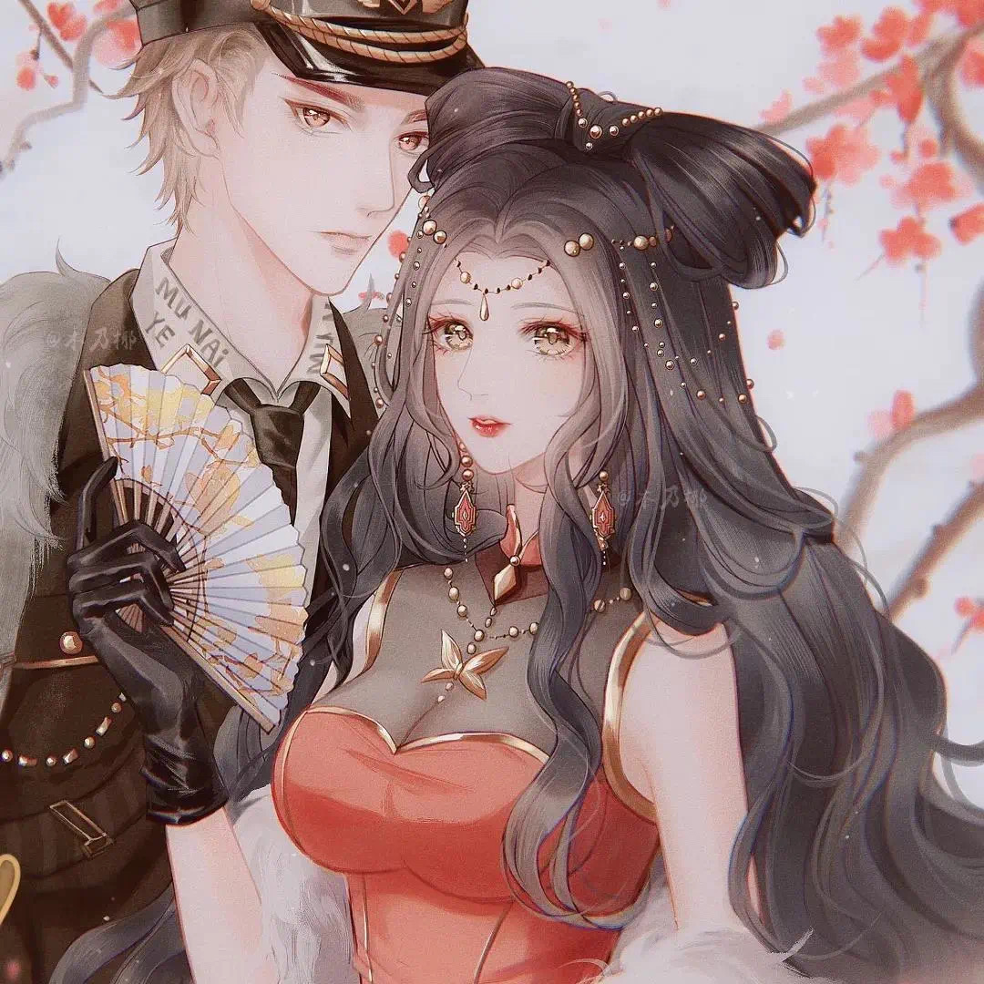 王者荣耀蔡澜和蔡文姬情侣头像,王者荣耀猴子和露娜的情侣头像