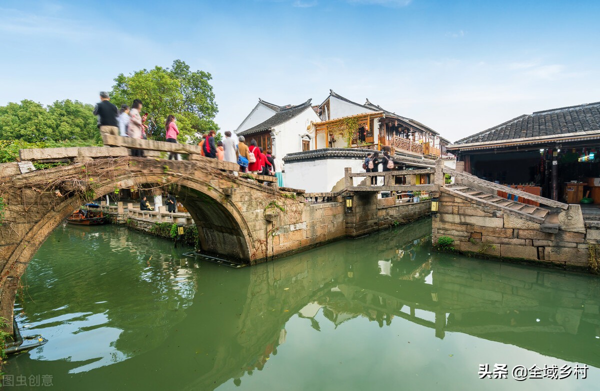 完整的江南六大古镇之一西塘,江南六大古镇之一乌镇江南水乡