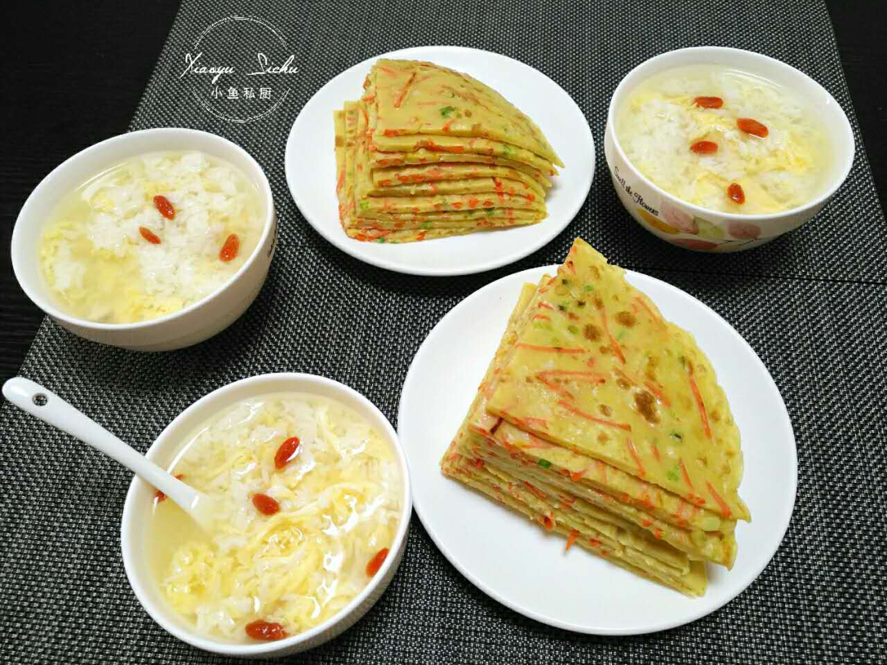 晒晒我们夫妻俩的极简早餐,来晒晒你家的早餐