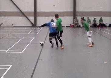 若是想赢就先摆出赢的姿态,想赢球练防守