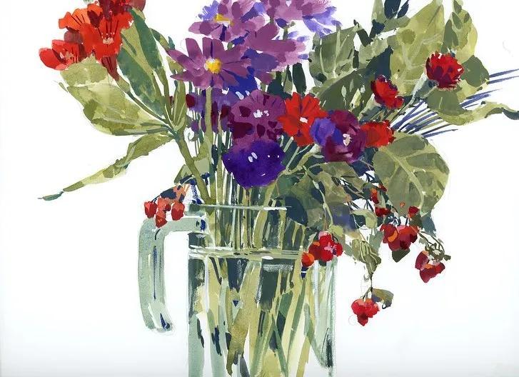 酣畅淋漓的水彩,酣畅淋漓水彩