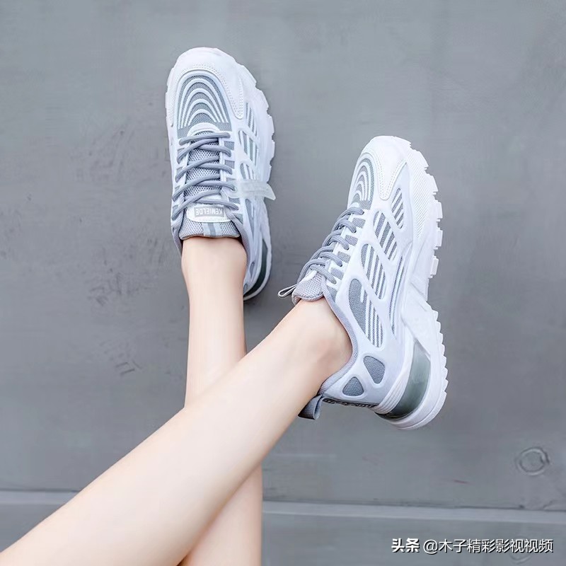 网红秋季新款炸街舒适休闲鞋,2166秋冬爆款运动ins老爹鞋