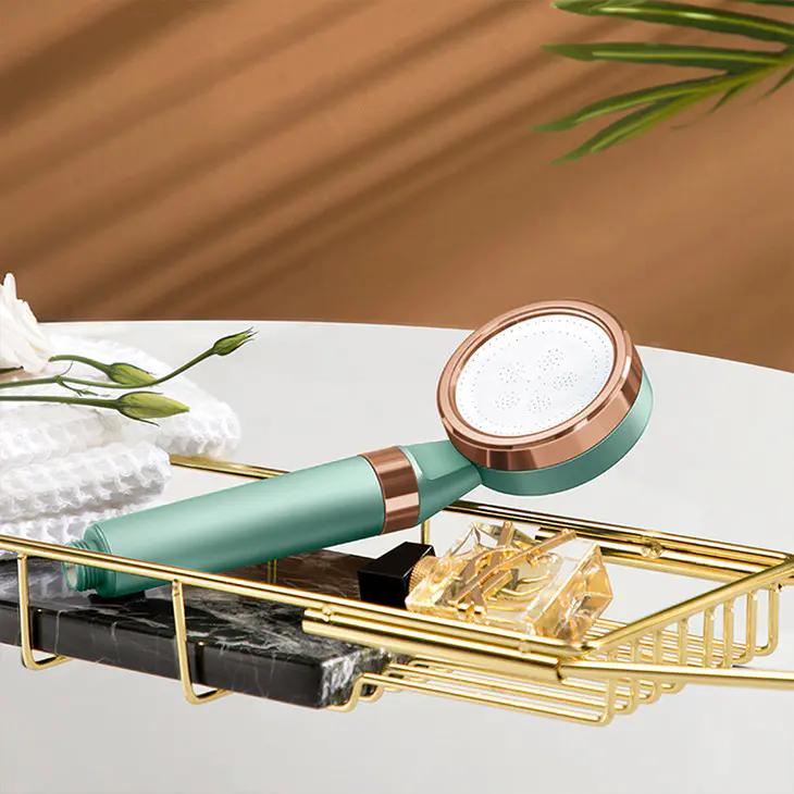 水压小增压花洒过滤,洗澡改用喷淋花洒节水