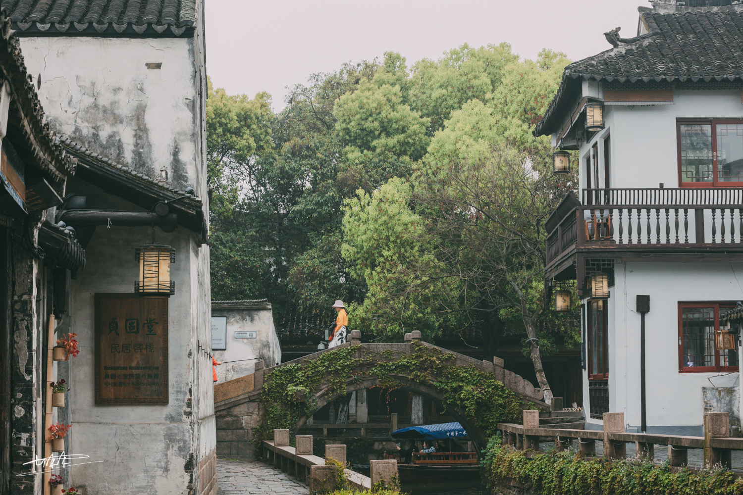 周庄古镇江南水乡美如画,周庄梦里水乡视频