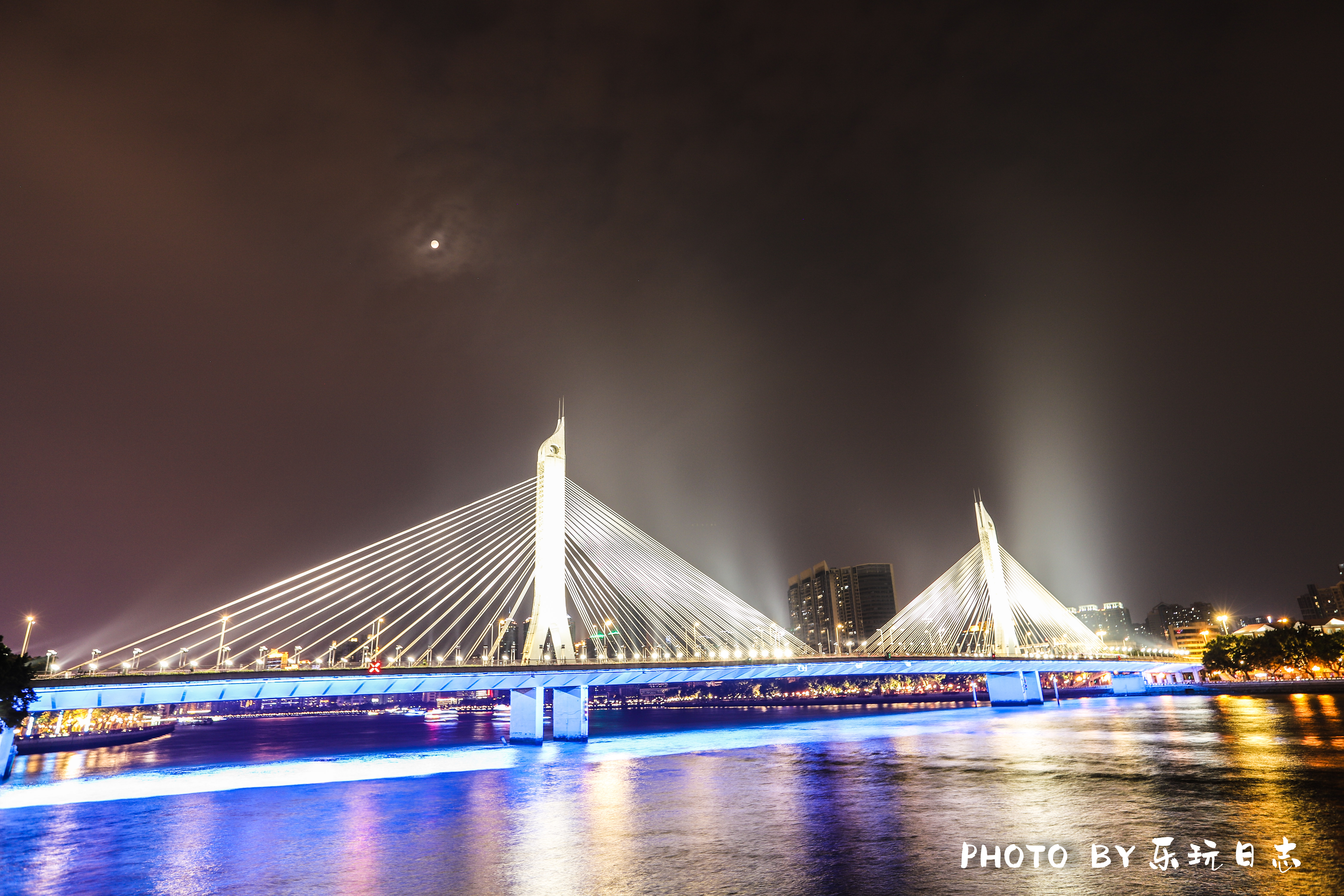 夜游广州珠江美景攻略,广州珠江夜游赏月