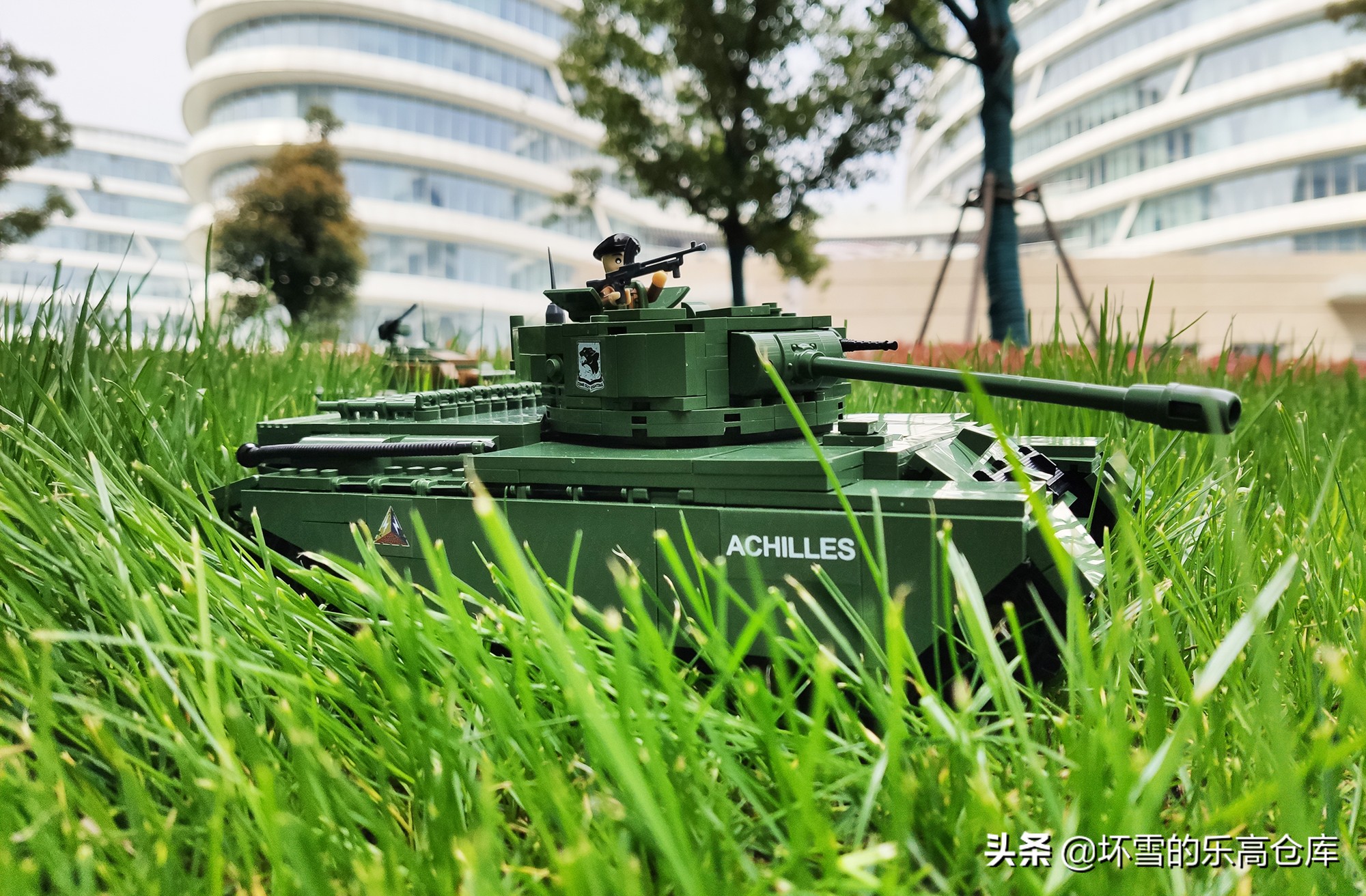 车可以吃胖，红茶不能洒：cobi积木百夫长mk1图文测评