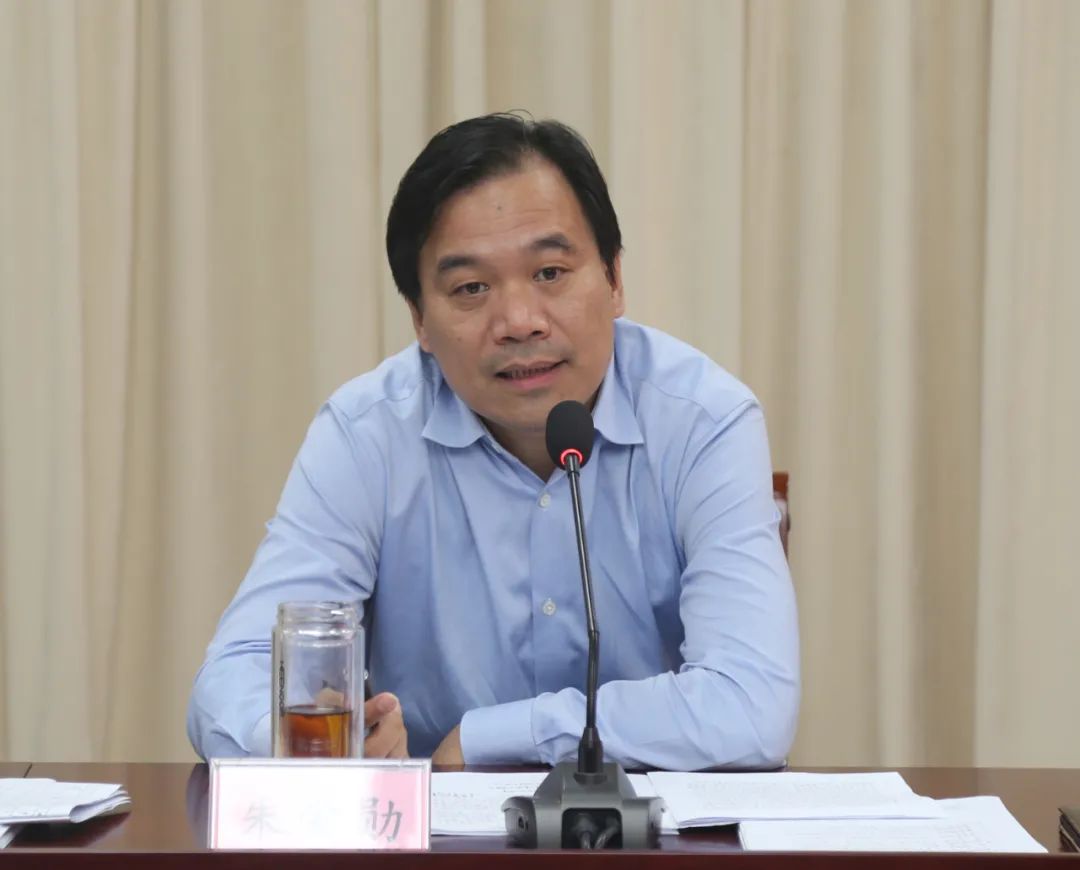 市委副书记、政法委书记朱爱勋调研市委政法委机关工作