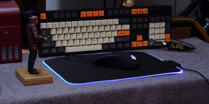 rgb灯条游戏鼠标垫,rgb发光鼠标垫推荐