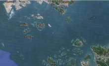 新加坡海峡全景图,新加坡有哪个海峡