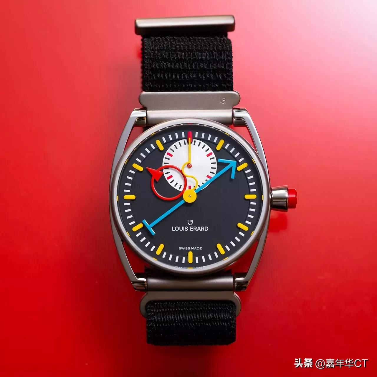 三万元的运动风格手表,德国包豪斯风格的手表