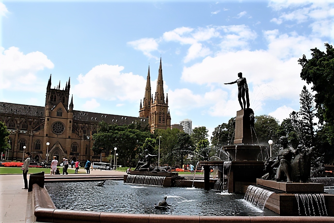 悉尼皇家植物园和海德公园,伦敦和悉尼海德公园