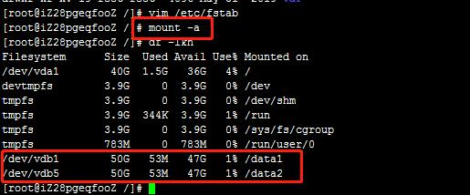 linux磁盘分区及挂载信息查看,linux怎么磁盘分区和挂载