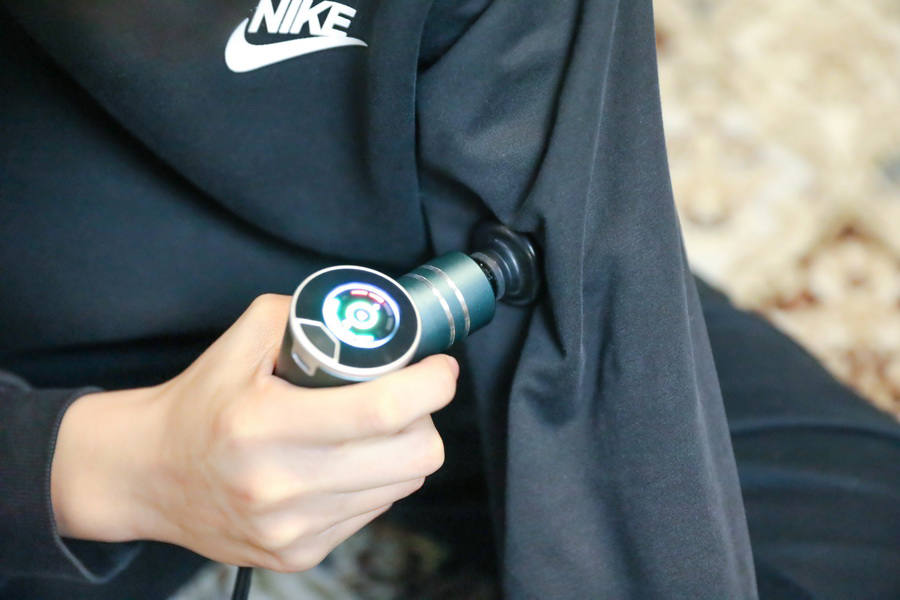 菠萝君智能筋膜枪,小体能大能量