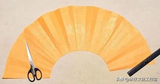 扇面书法怎样折,如何折扇面书法