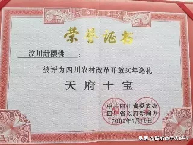 汶川三宝特色水果产业,汶川三宝果园