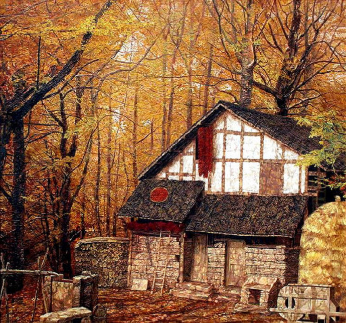 何冠林油画作品大全,何冠霖油画高清大图