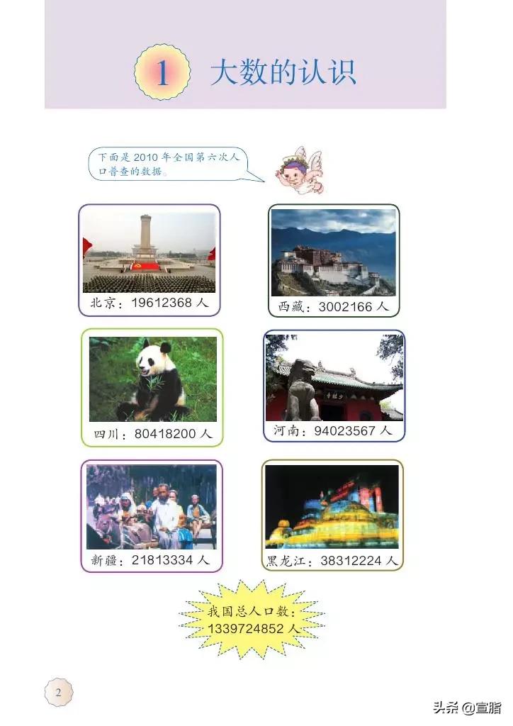 人教版小学数学四年级上电子课本,人教版四年级上册数学电子课本新