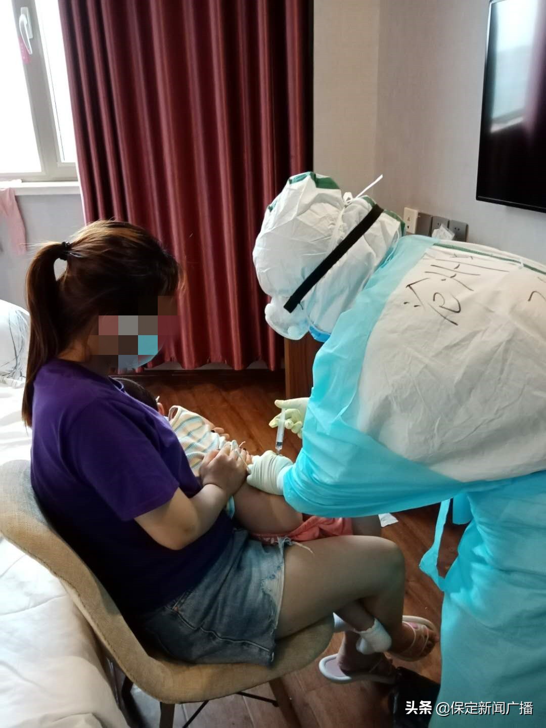 沧州支援安新县医护人员张怡：每个人都在拼尽全力