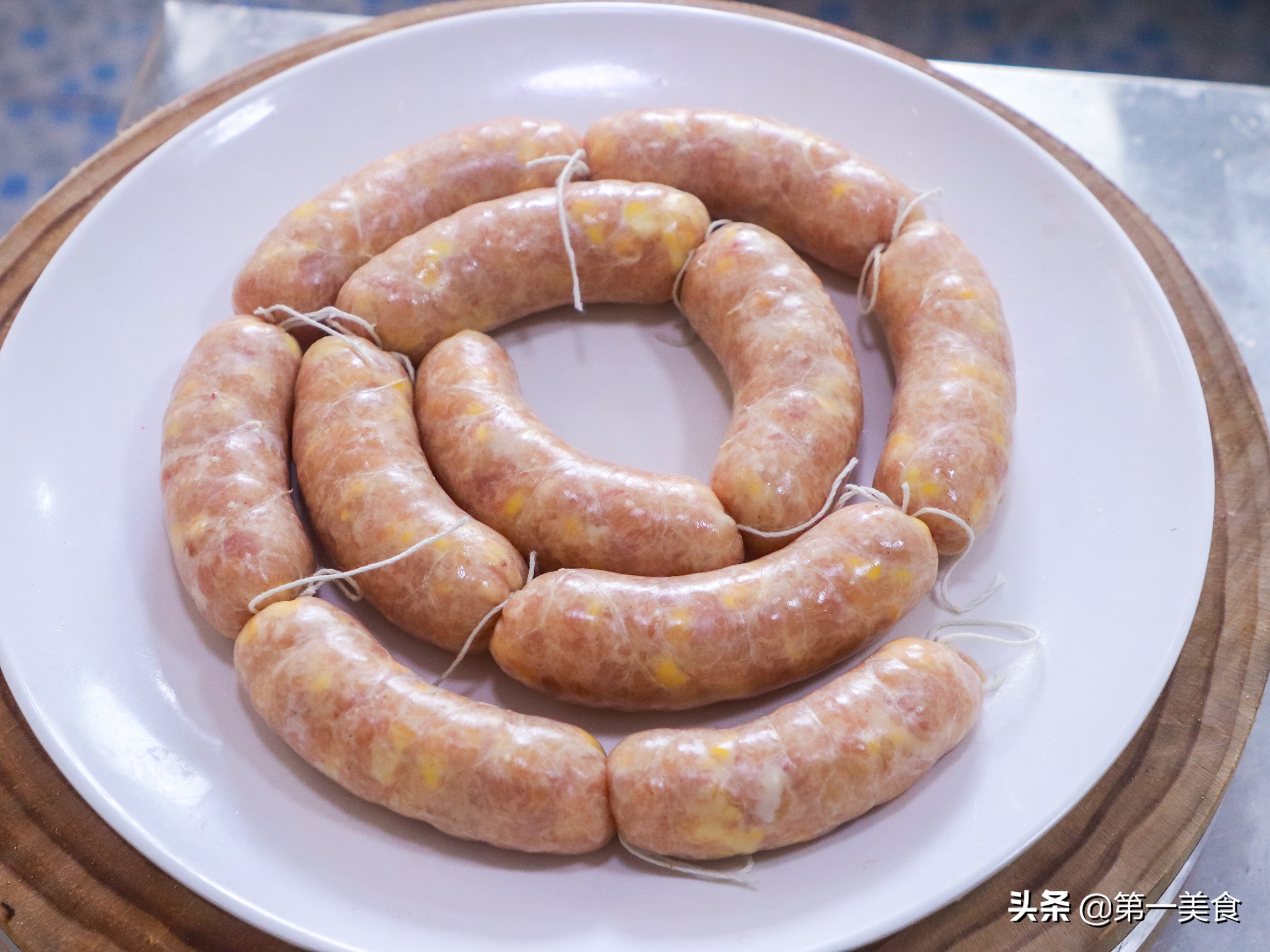 大厨教你做10斤广式香肠最佳配方,大厨教你做自制香肠