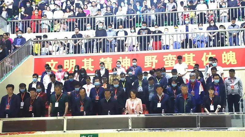 甘肃省第三届全民健身运动会暨第十四届全运会群众赛事活动甘肃代表队乒乓球选拔赛开幕式在武山成功举行