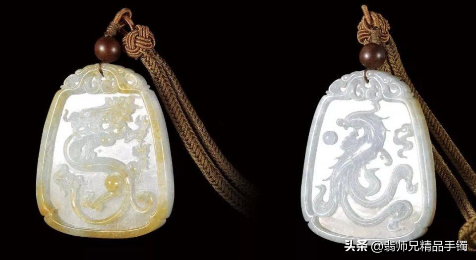 翡翠龙凤呈祥价值,翡翠龙凤牌的寓意