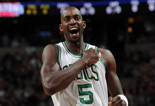 加内特夺冠科比,加内特大拉杆