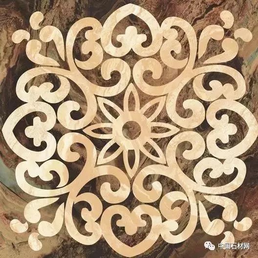 卫生间花洒水刀拼花效果图,高清水刀拼花图片