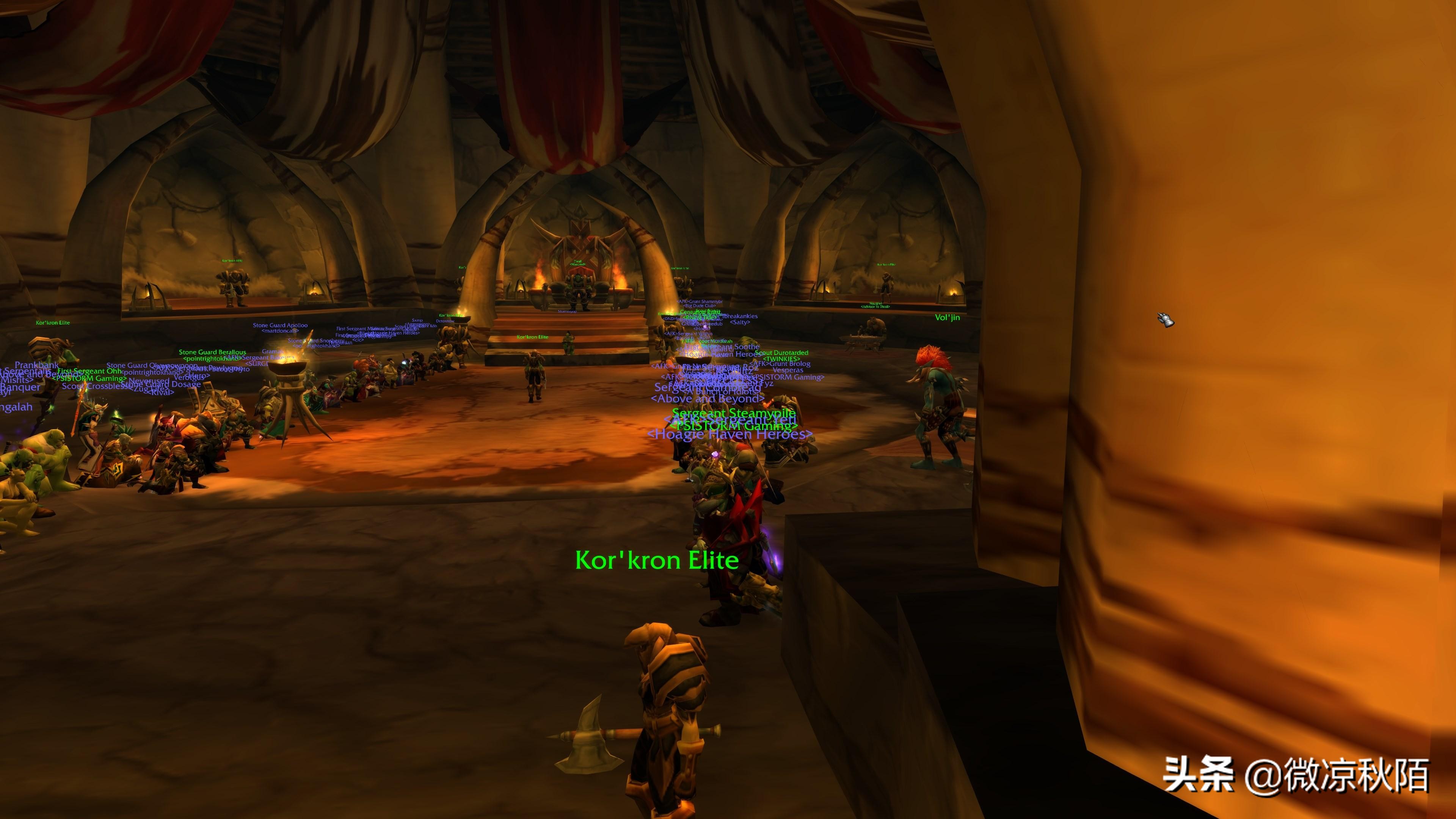 魔兽世界:开启“合服”,为安其拉开门腾地方?延时很难解决